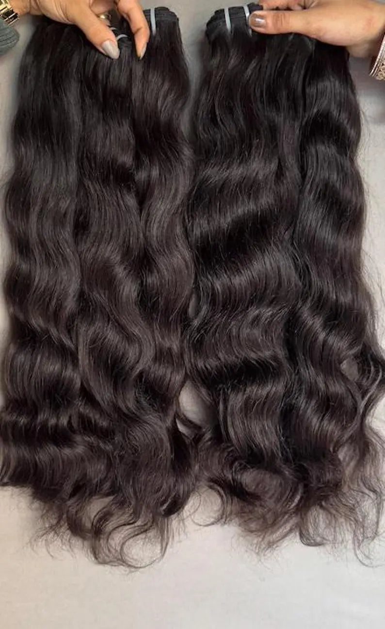 Raw Indian Wavy & Curly Bundles (Single)