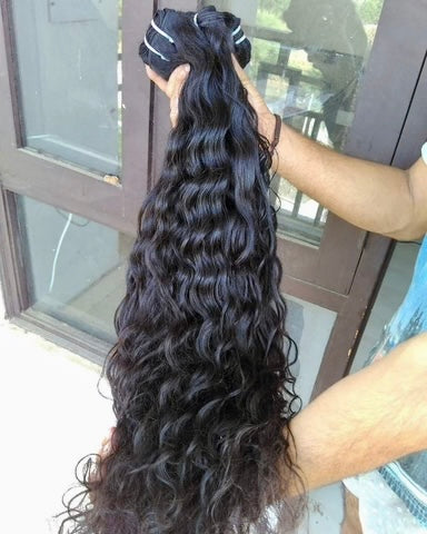 Raw Indian Wavy & Curly Bundles (Single)