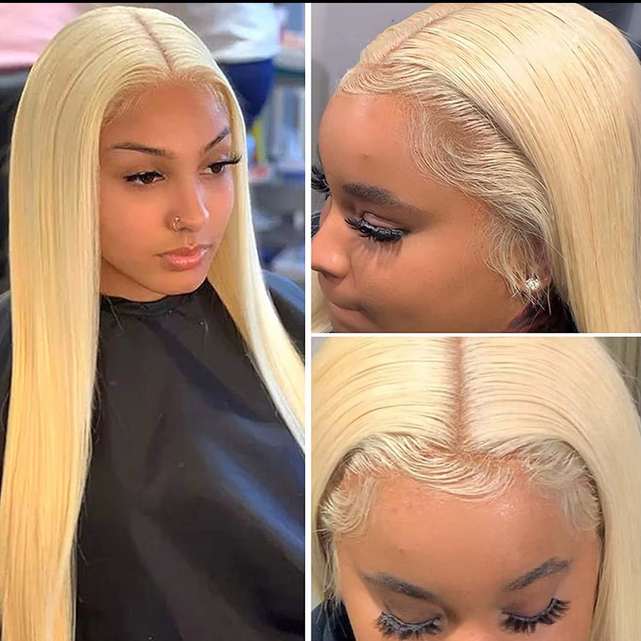 613 Blonde HD Lace Frontal Wigs – Pre-Plucked